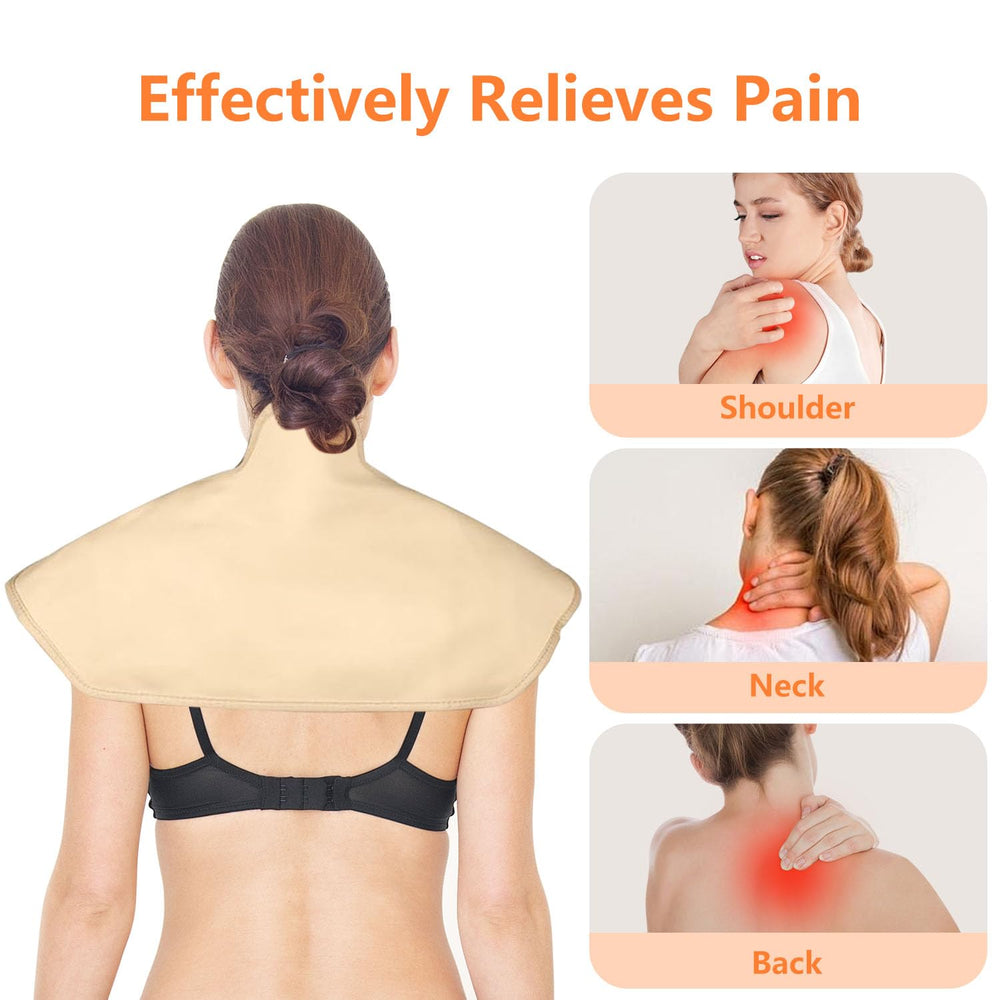 HOMPPICK breast wrap, soft upper chest contact and calm routine