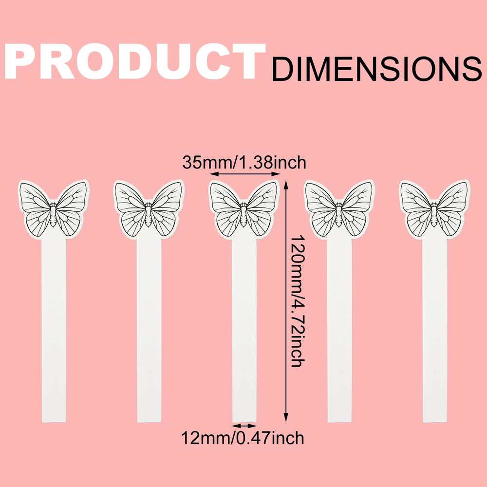 Honbay butterfly test strip dimensions 120 mm by 35 mm for precise testing