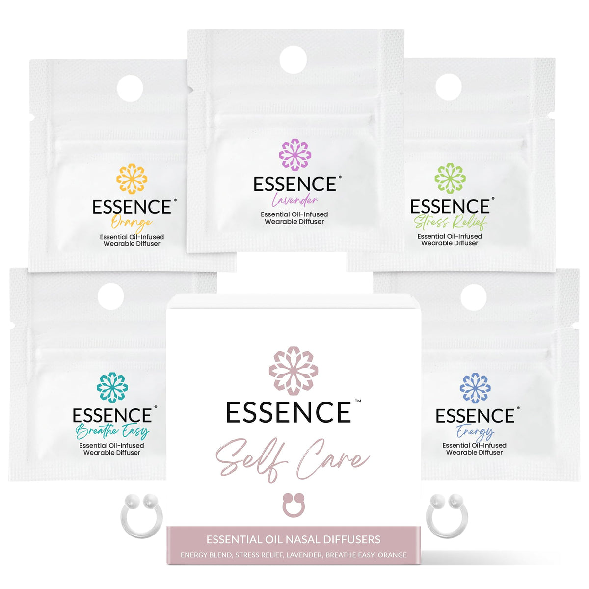 HONÉ Essence nasal diffuser ring worn on skin for subtle aromatherapy