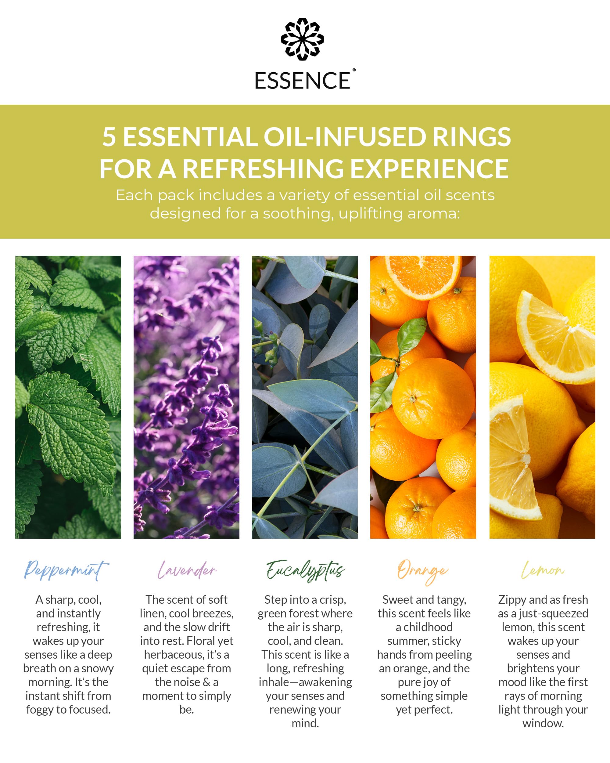 HONÉ Essence lemon scent provides fresh energy for morning routines