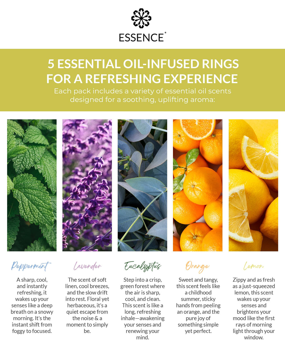 HONÉ Essence lemon scent provides fresh energy for morning routines