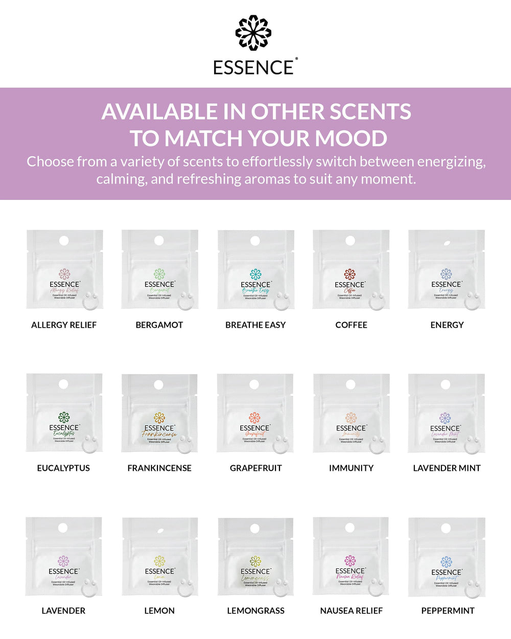 HONÉ Essence packaging and display highlighting portable aromatherapy