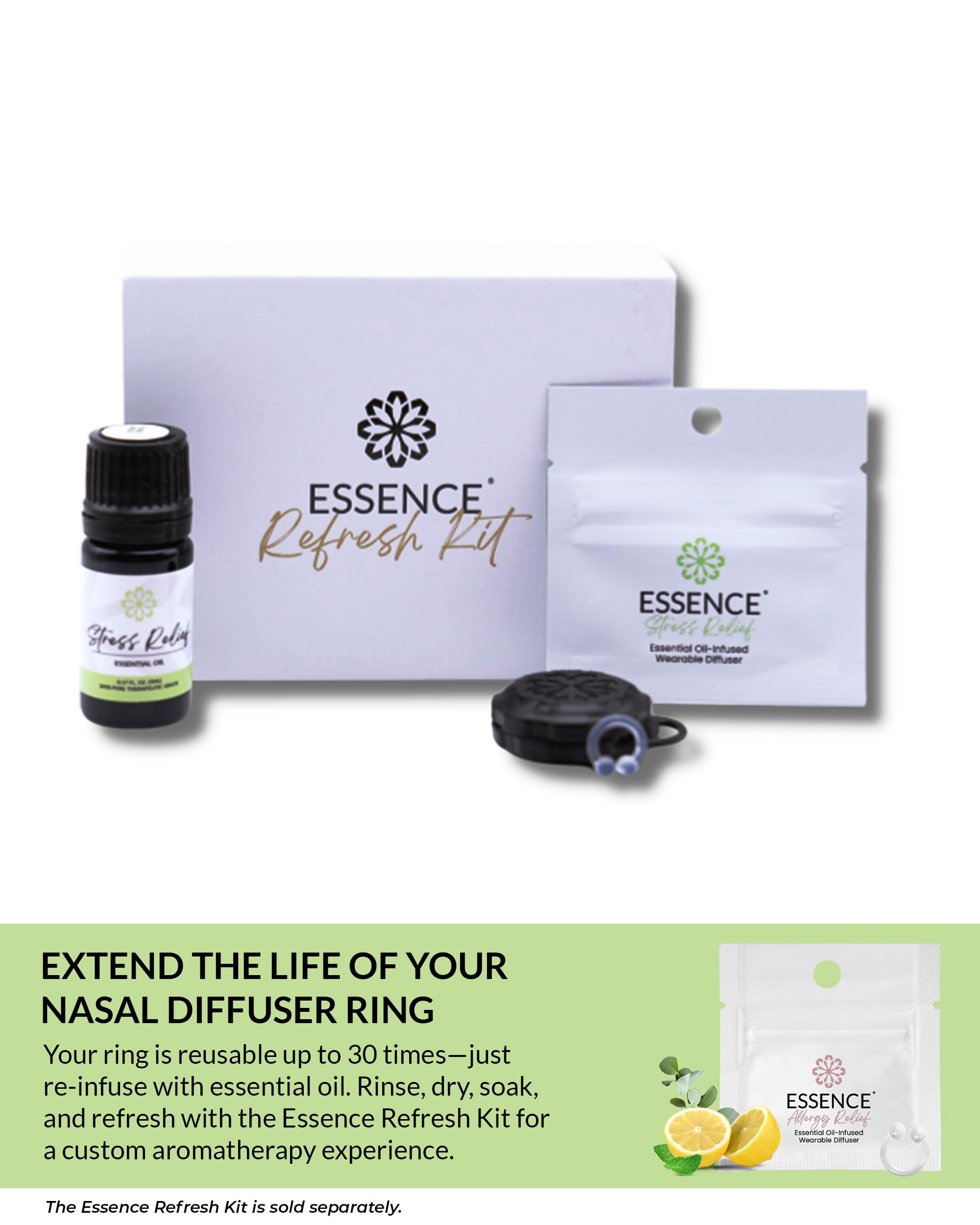 HONÉ Essence refresh kit activating to reactivate fragrance and reduce waste.