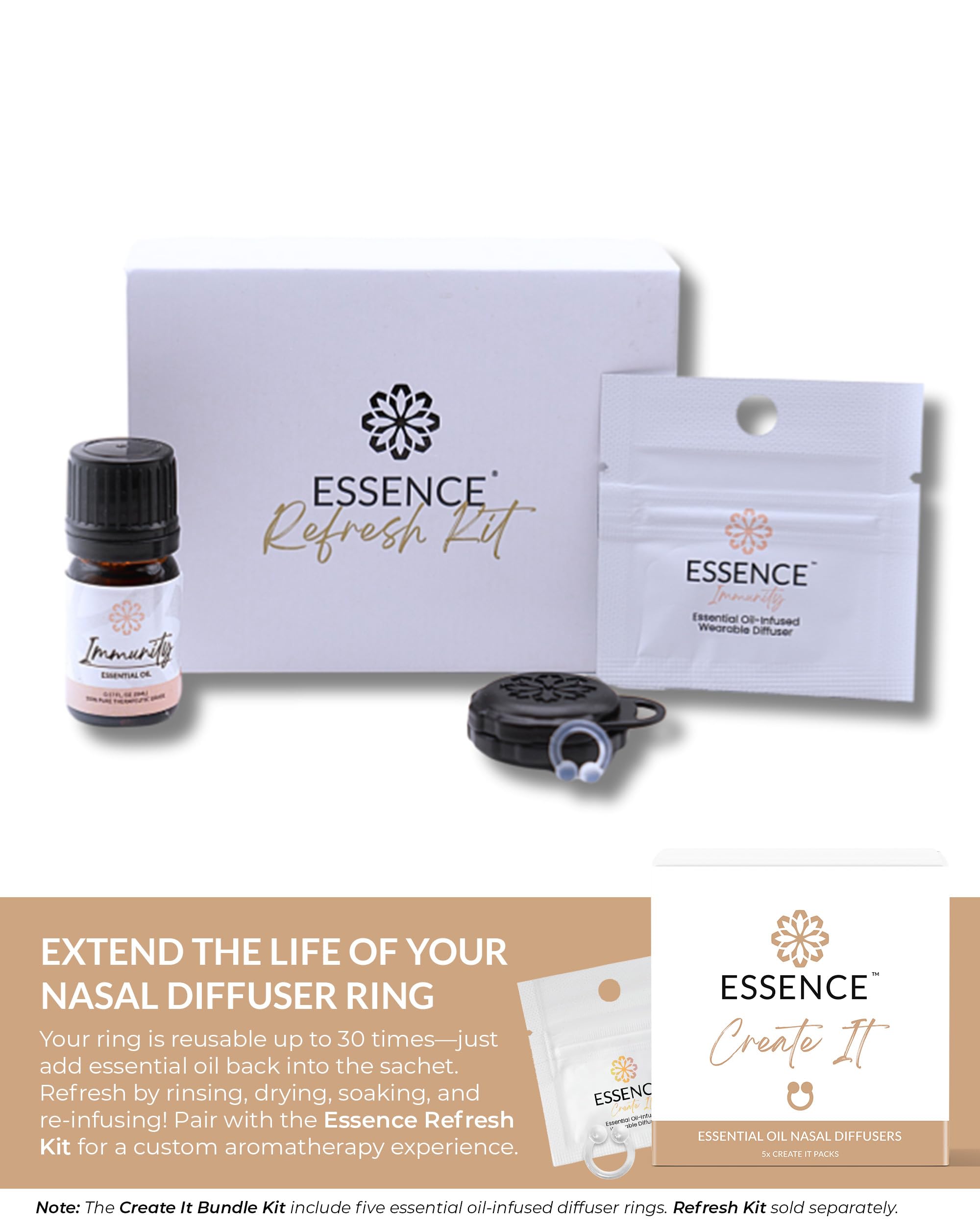 HONÉ Essence five-pack bundle offers multiple aroma options for daily use