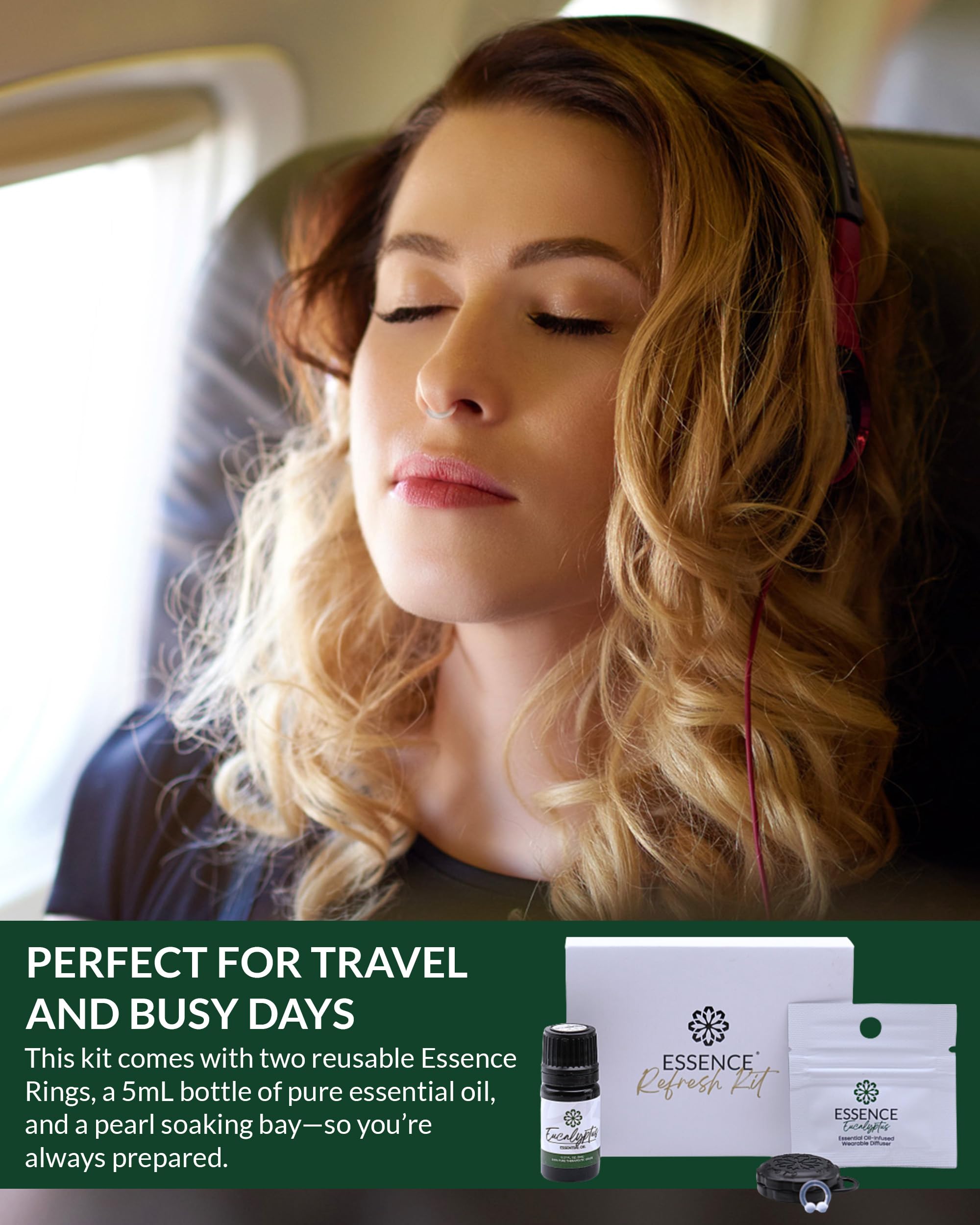 HONÉ Essence reusable rings demonstrate long-lasting aroma.
