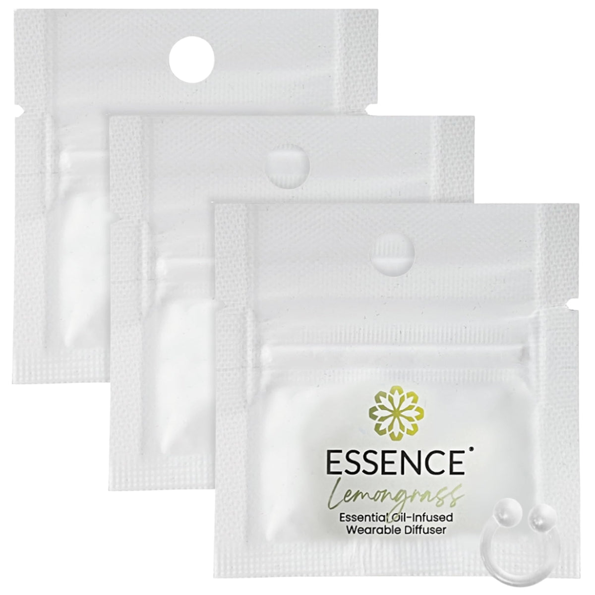 HONÉ Essence wearable nose ring close-up with lemongrass scent for on-the-go mood clarity.