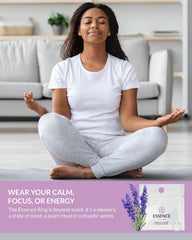 HONÉ Essence lavender diffuser worn on ear for subtle mood support