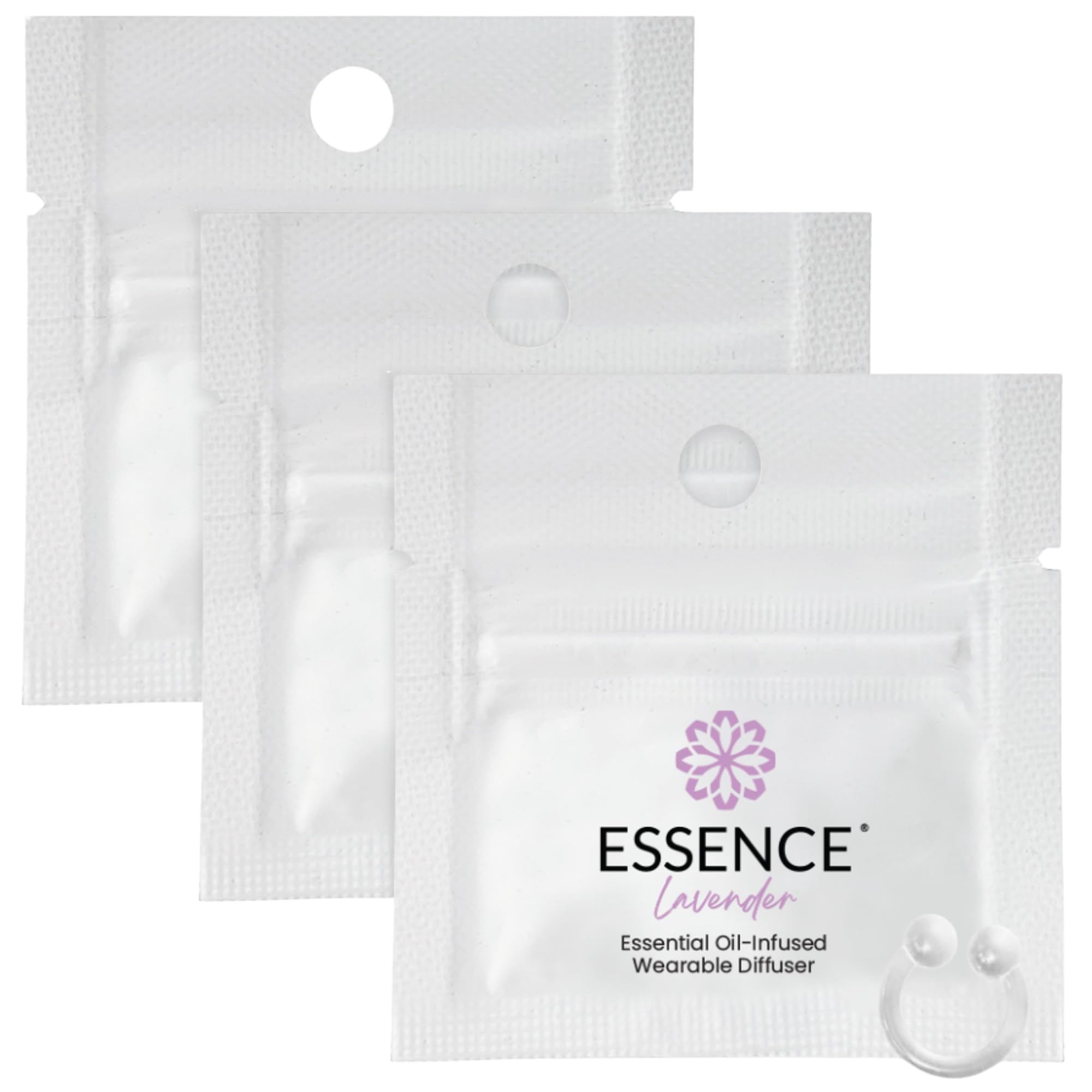 HONÉ Essence wearable diffuser lavender ring close-up for discreet aromatherapy on the go