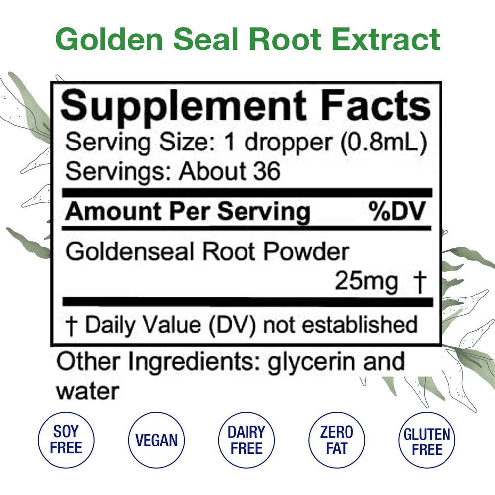 HoneyCombs GoldenSeal root ingredient image, highlighting natural for gentle immune support.
