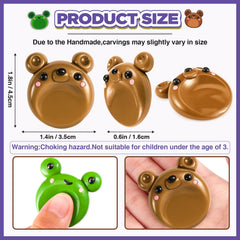 Honeydak frog thumb worry stone, soothing texture for quick stress relief.