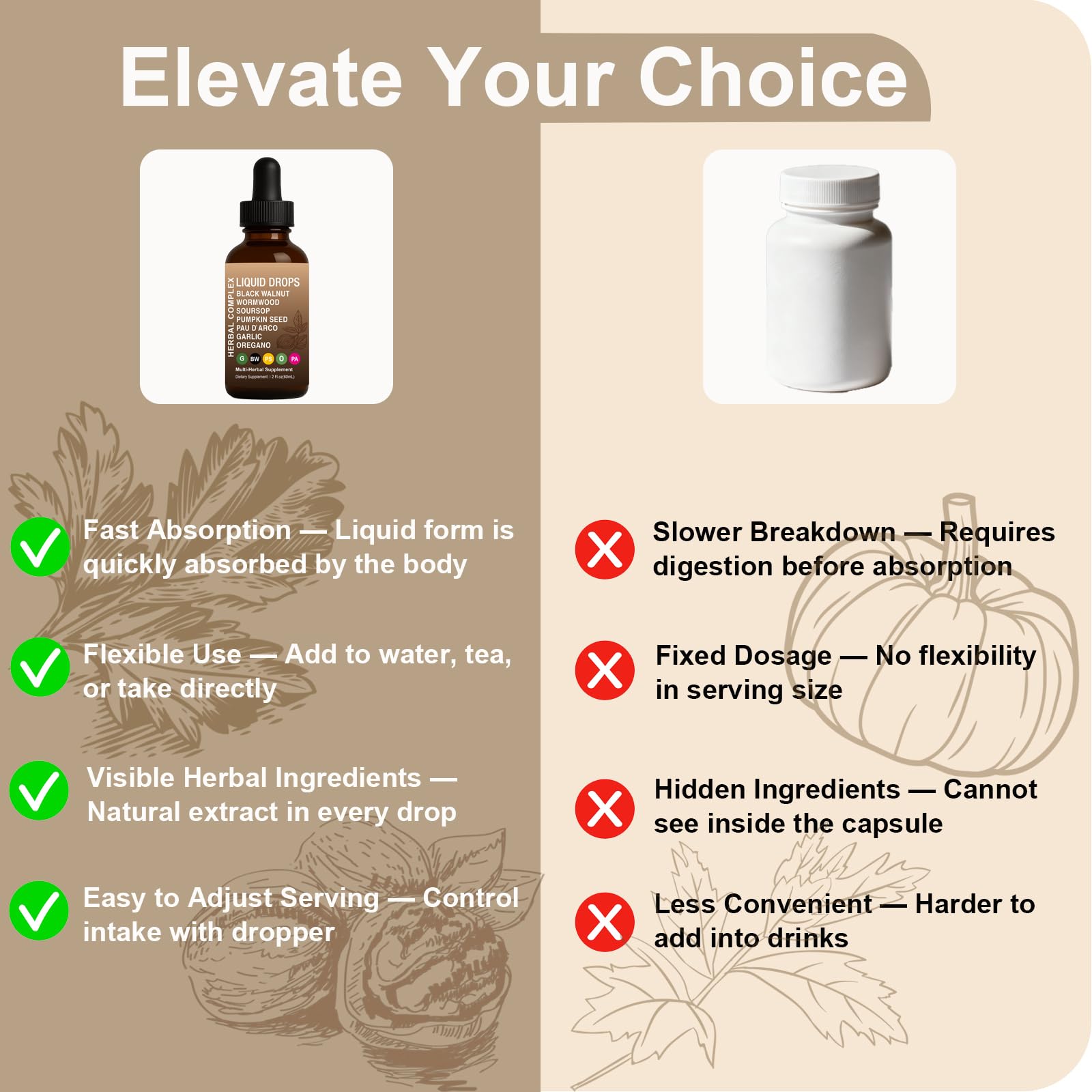 HongzyFirm drops added to water as part of daily wellness routine for energy