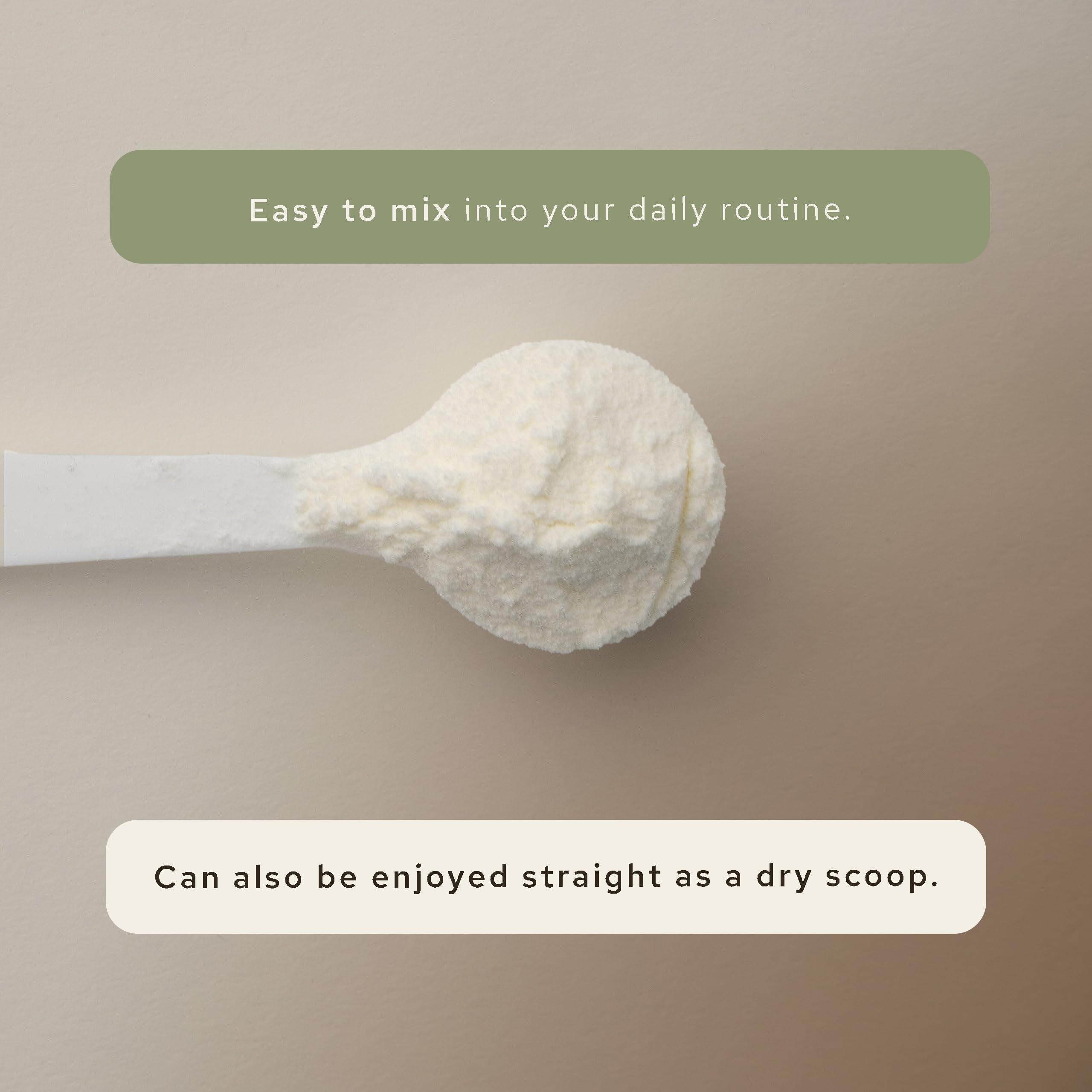 HONOR Supplements Colostrum powder jar ready for easy scooping and mixing