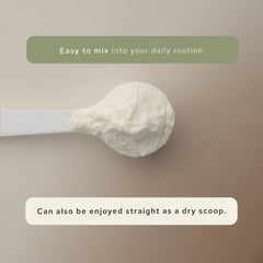 HONOR Supplements Colostrum powder jar ready for easy scooping and mixing