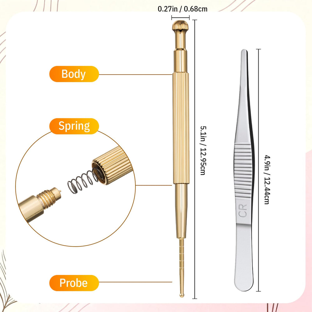Honoson acupoint chart two-sheets aids precise ear-point locating.