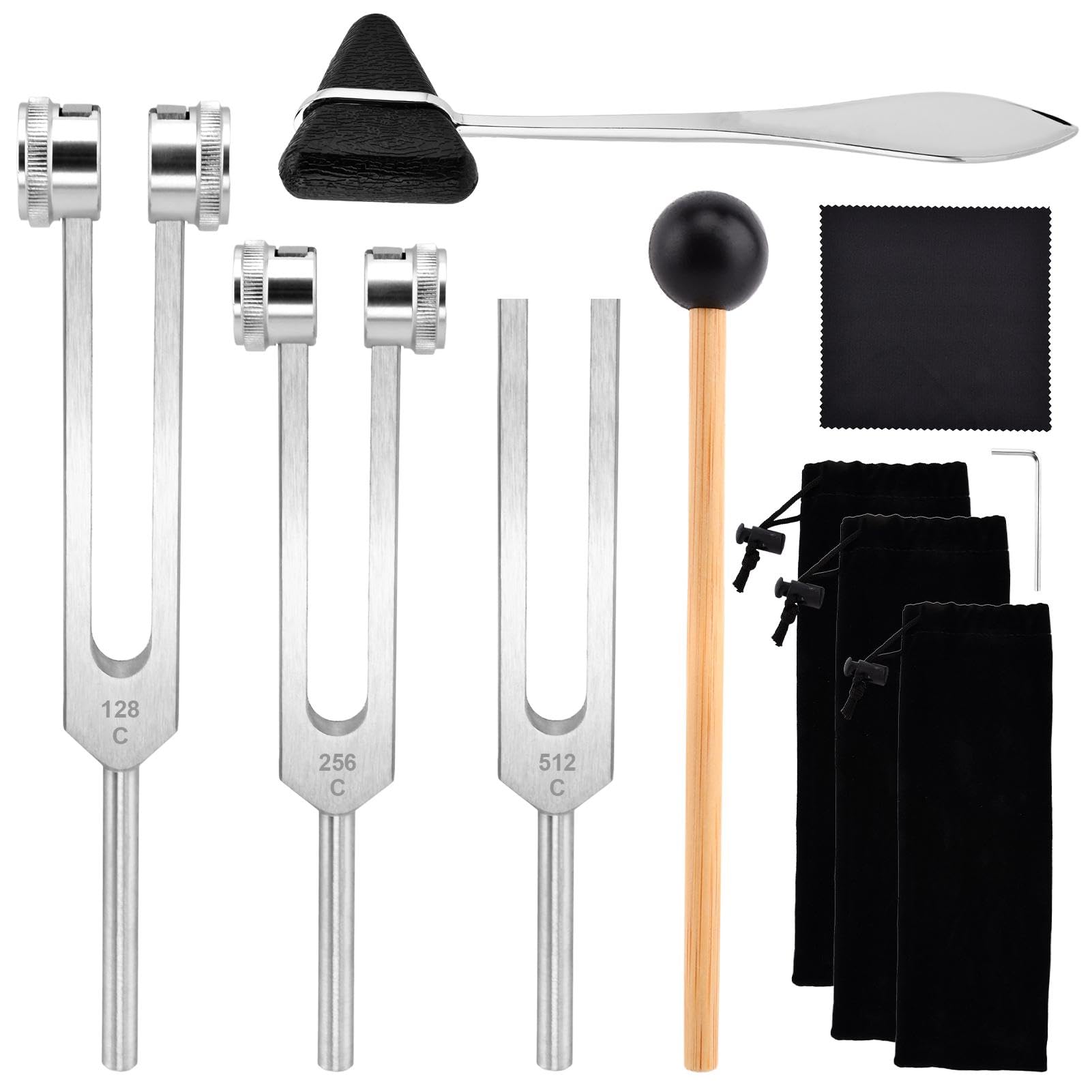 HONUTIGE 128Hz tuning fork for precise tone and practice