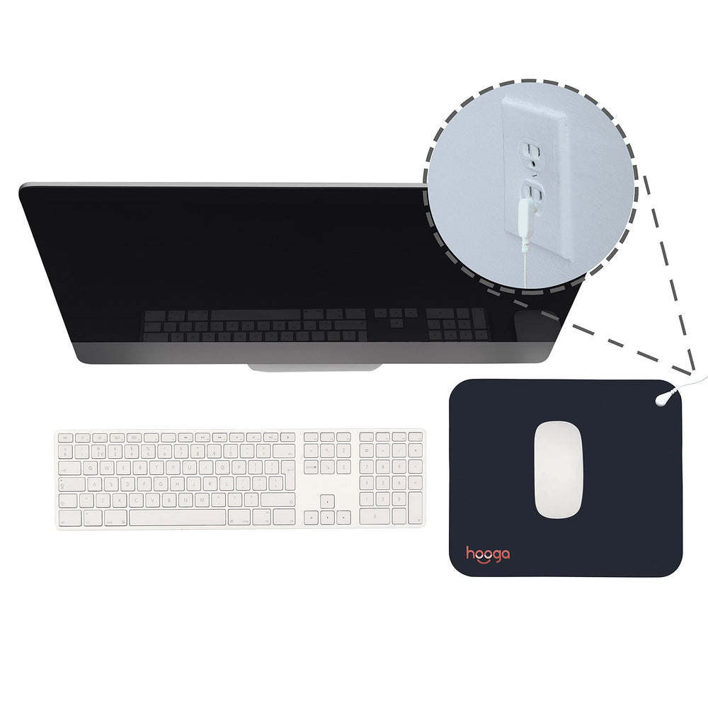 Hooga Grounding Mat with 15-foot cord for flexible placement