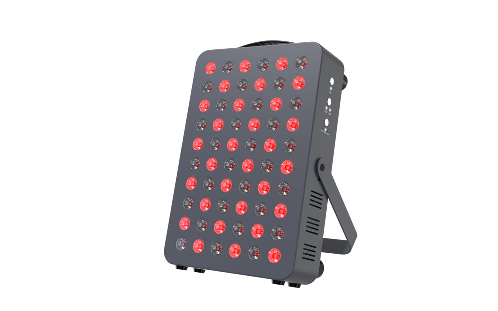 Hooga HG300 red light panel front view for convenient at-home therapy sessions.