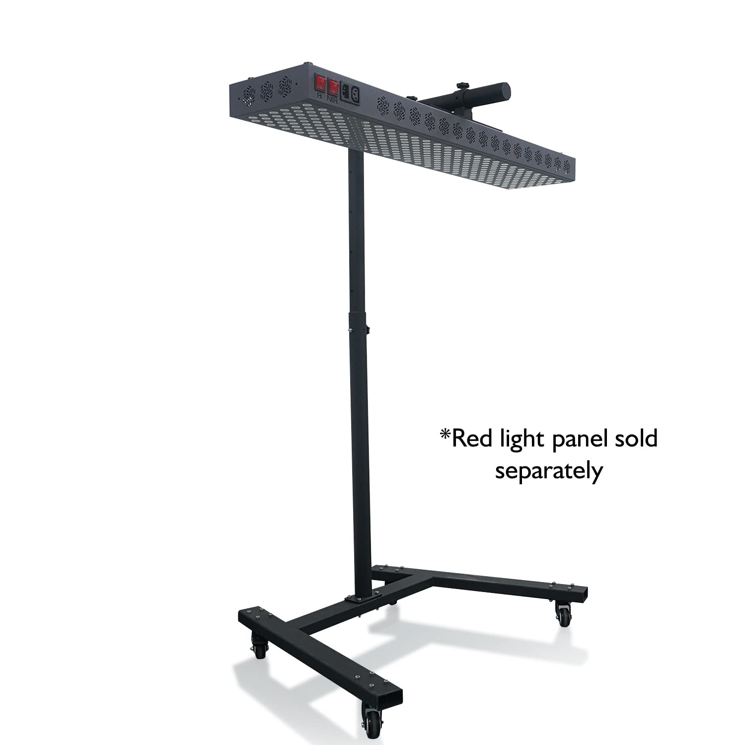 Hooga HGPRO horizontal stand showing panel mounting brackets for extended setups