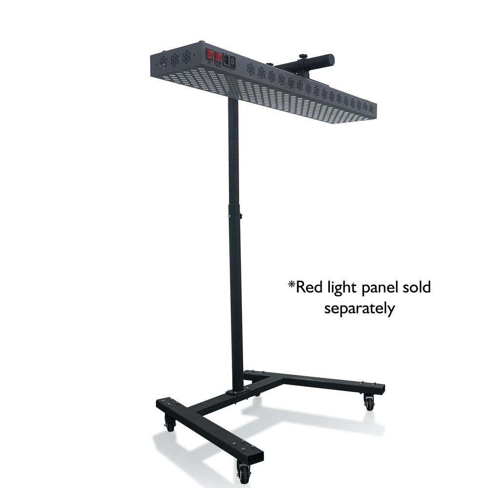 Hooga HGPRO horizontal stand showing panel mounting brackets for extended setups
