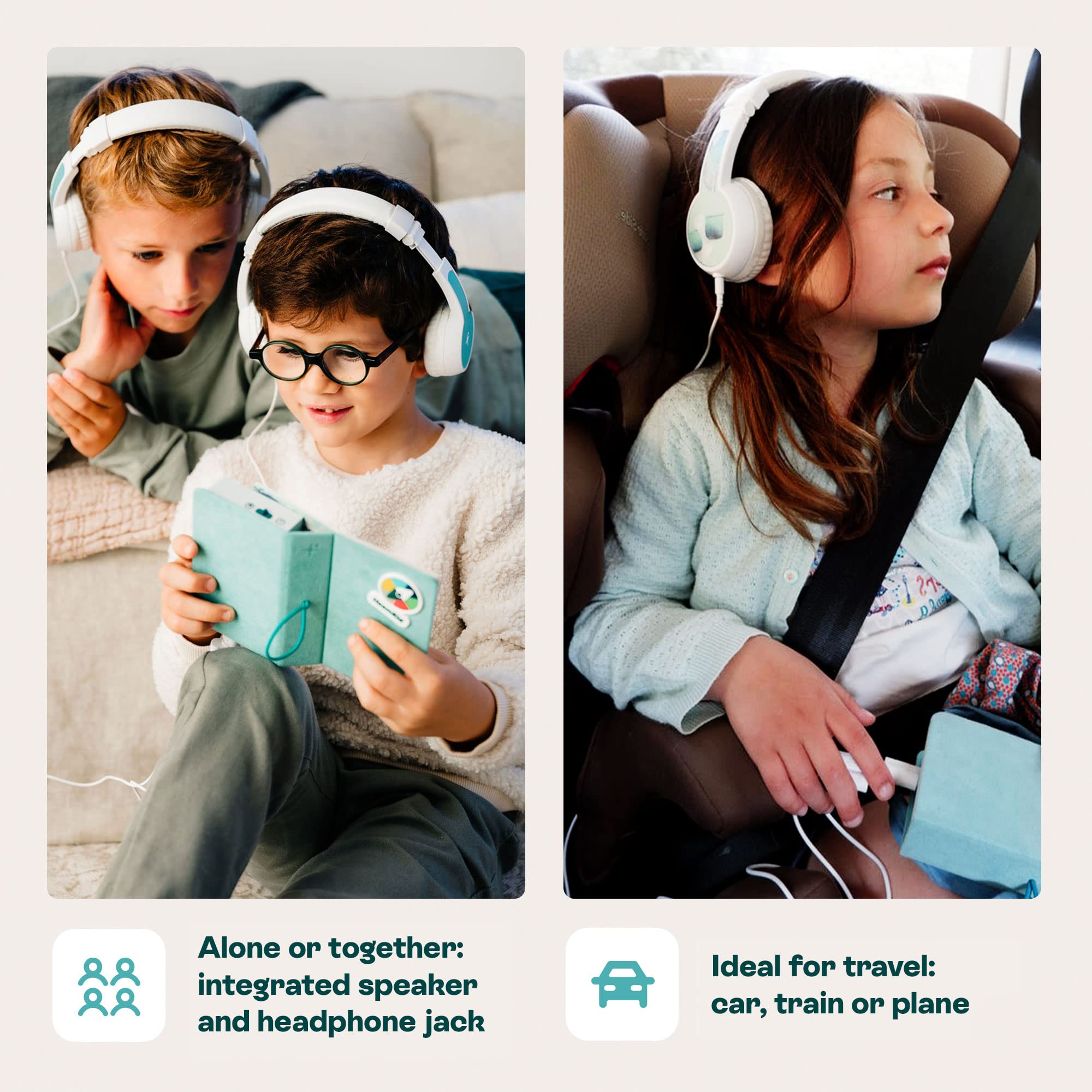 Travel scene with HoomKid Story Box on the go