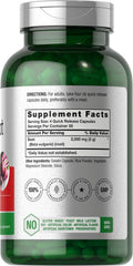 Closeup of Horbäach beet root capsules showing quick-release design