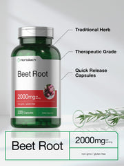 Packaging box of Horbäach beet root powder capsules