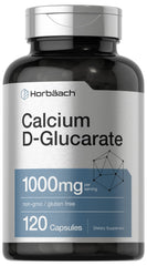 Horbaach Calcium D-Glucarate 1000mg bottle for daily routine support