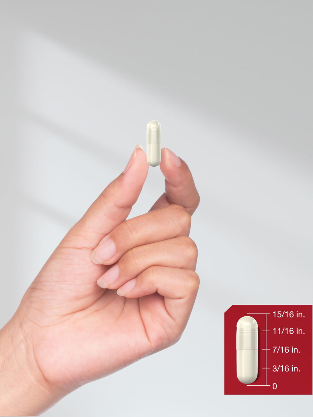 Horbäach capsules dispensed, ready to take with meals or water.