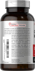 Horbäach Creatine Monohydrate label-closeup highlighting potency.