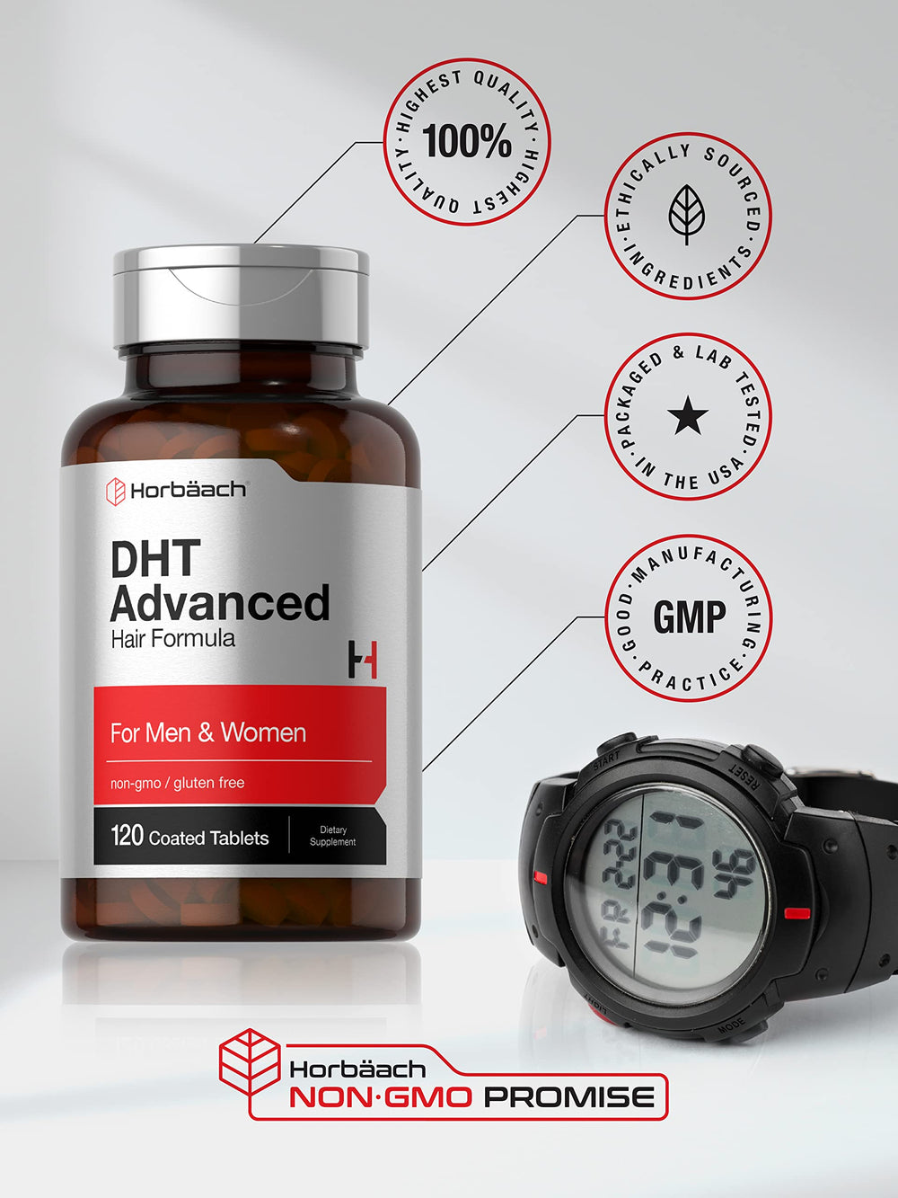 Laboratory-tested Horbäach formula signaling purity and potency