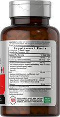 Horbäach DHT label close-up showing non-GMO and gluten-free formula