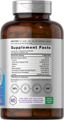 Horbäach label closeup shows gluten-free ingredient emphasis