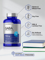 Horbäach GABA packaging on shelf conveys trusted ingredients and quality