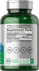 Horbäach Glycine 3000mg capsules close-up shows easy-to-swallow capsules