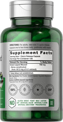 Horbäach Green Lipped Mussel capsules close-up emphasizing purity and freeze-dried formulation