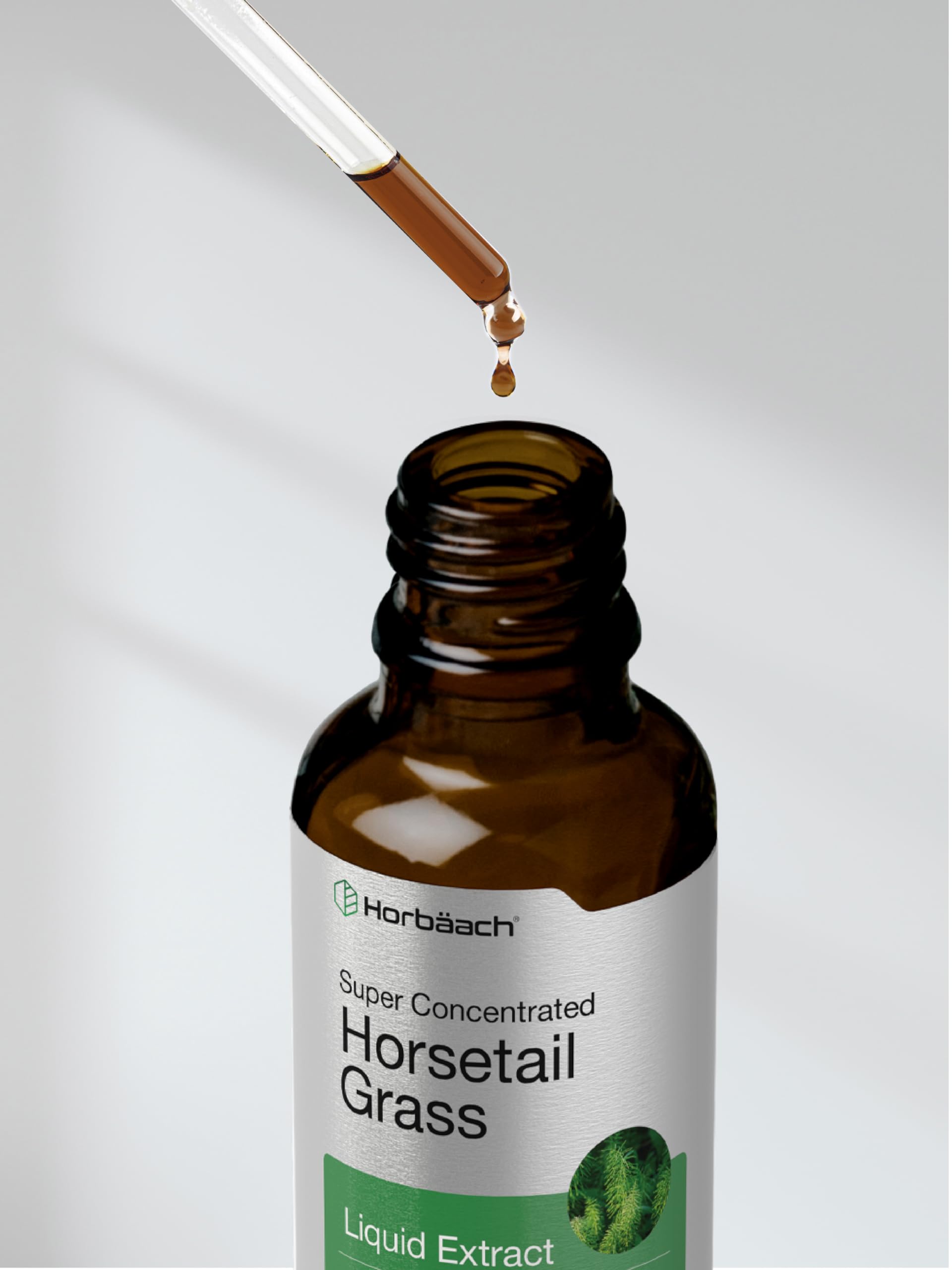Horbaach Horsetail packaging and ingredients information on box