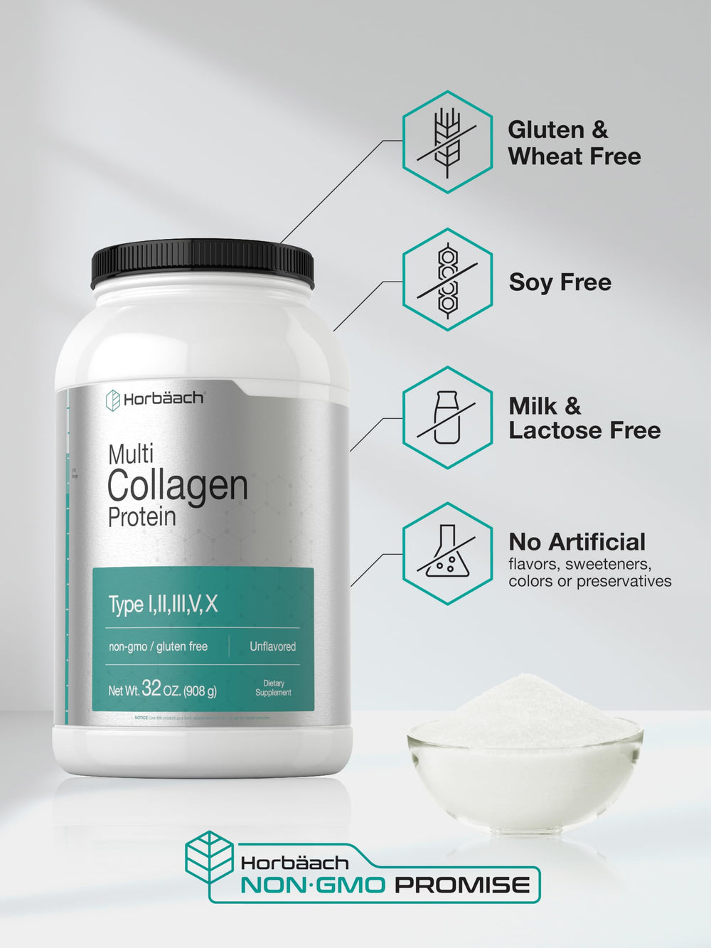 Horbaach collagen supports keto and paleo dietary plans.