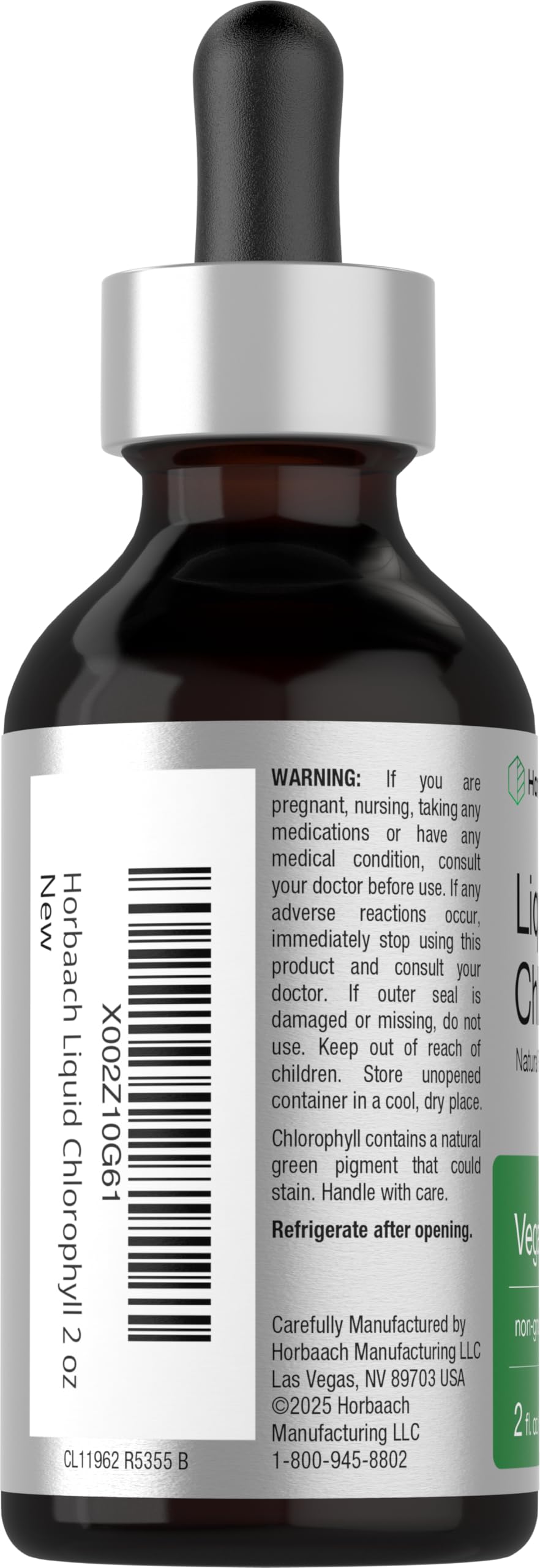 Two dropperfuls shown for a 50 mg dose option