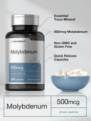 Horbaach Molybdenum daily dosage for simple routine integration.