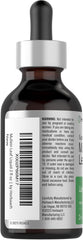 Horbäach Mullein Leaf Extract Drops label highlights gluten-free and non-GMO