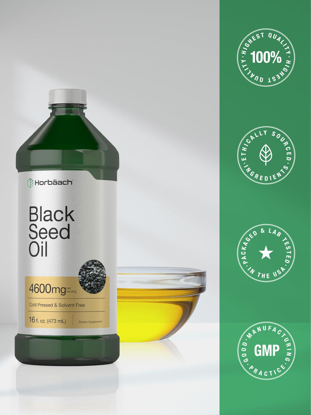 Horbäach oil dispensing in a modern kitchen scene.