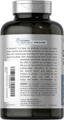 Horbaach Quercetin with Bromelain label details show gluten-free non-GMO ingredients