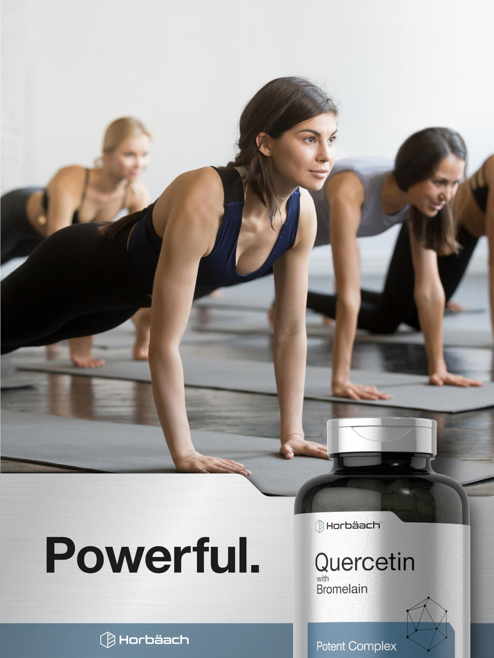Horbaach Quercetin with Bromelain product hero image for wellness routine