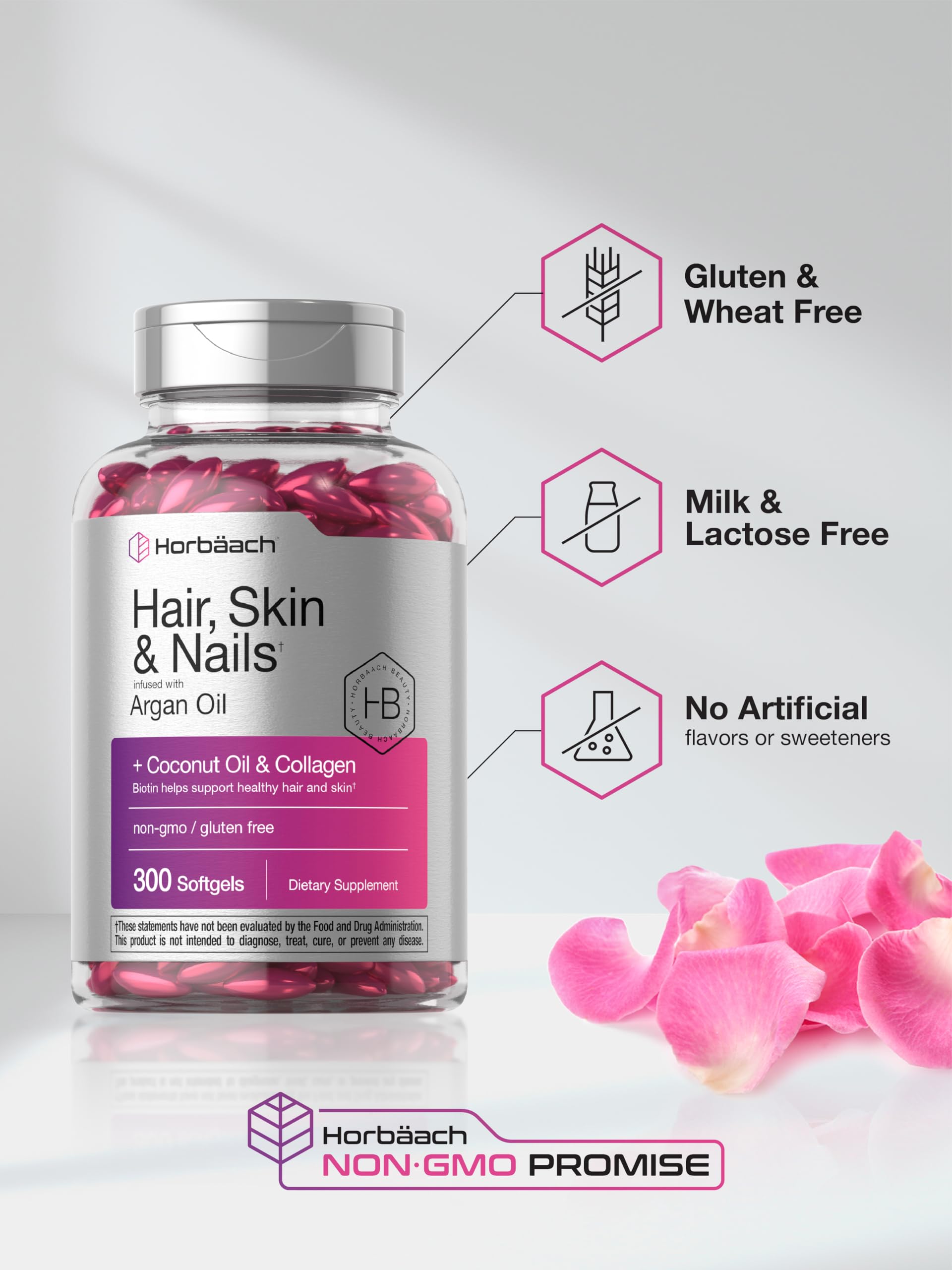 Horbäach quick-release softgels for easy daily supplementation