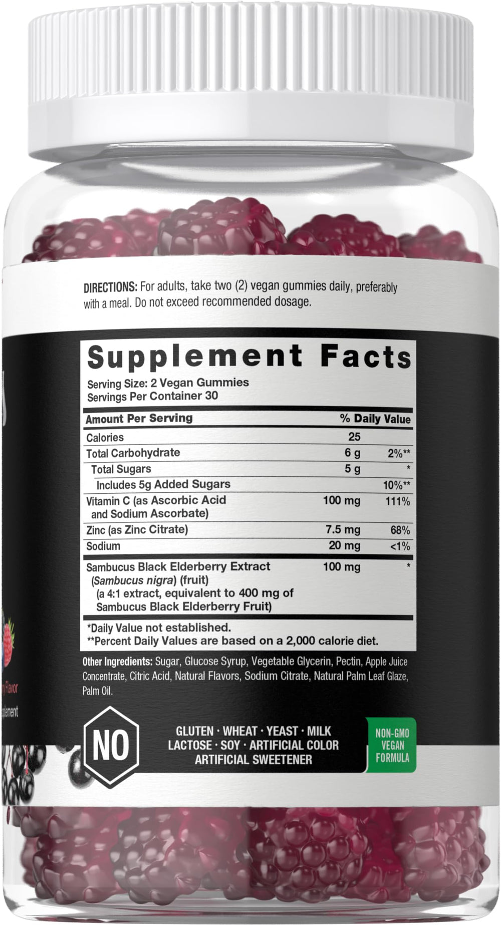 Close-up of glossy berry-flavored Horbaach gummies.