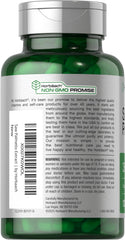 Horbäach Saw Palmetto Extract capsules closeup with quick-release design.