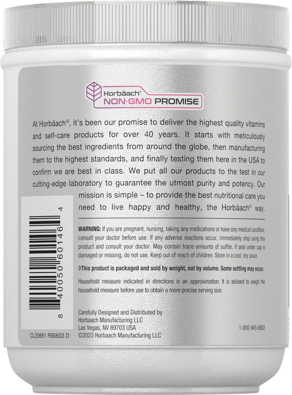Horbäach Skin Rejuvenator packaging front with brand promise