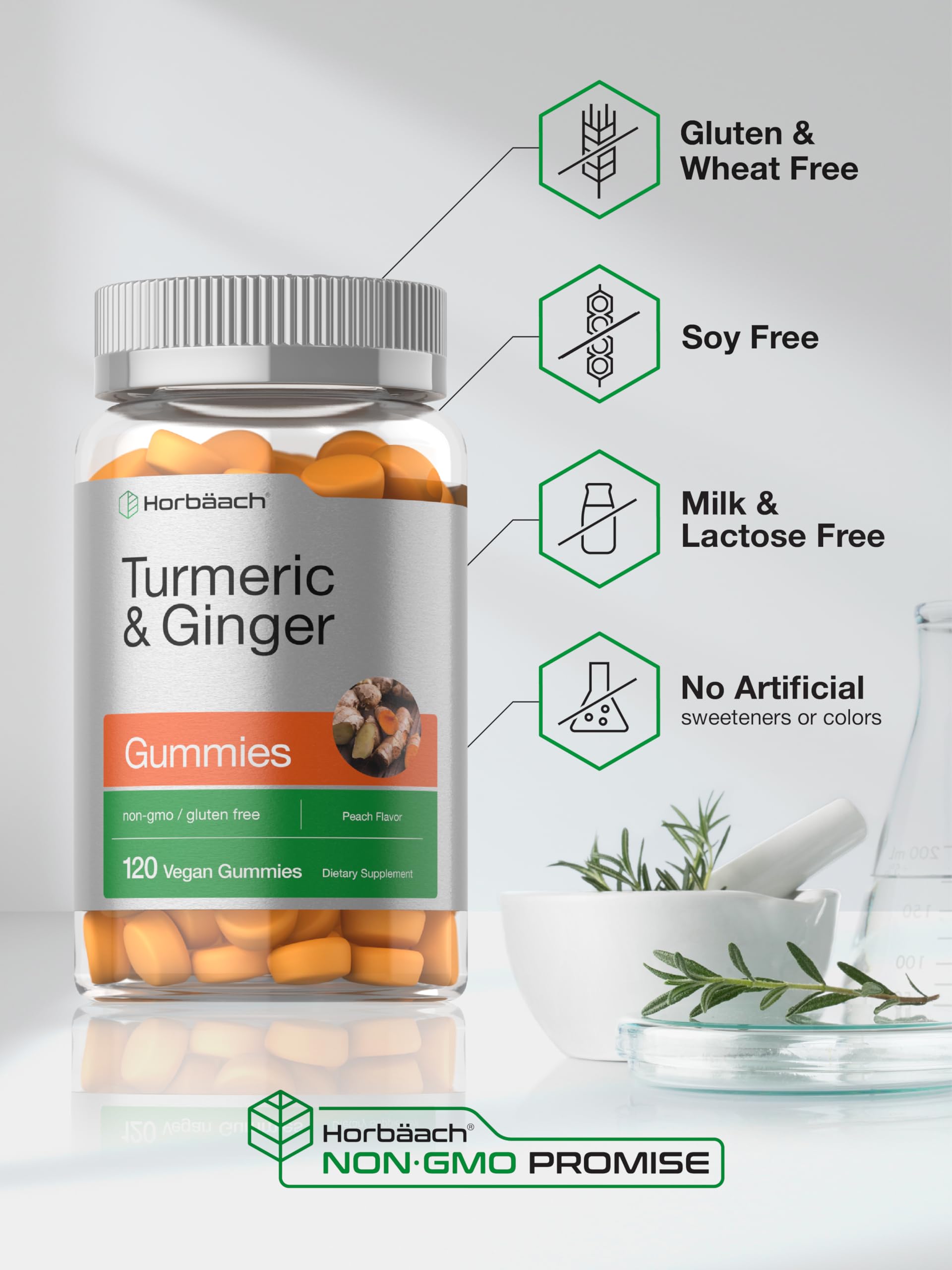 Horbäach label with ingredients for informed choice.