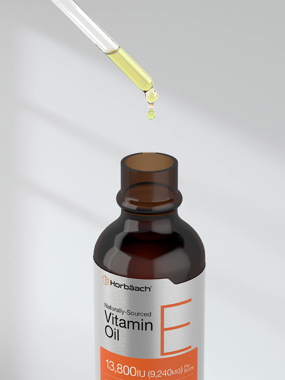 Horbäach Vitamin E Oil ingredients panel confirms simple, pure formula