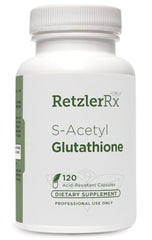 HormoneSynergy RetzlerRx bottle ready for daily antioxidant support.
